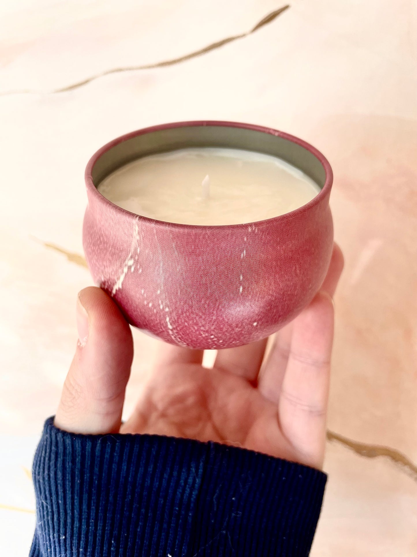 Bougie-bijou artisanale ~