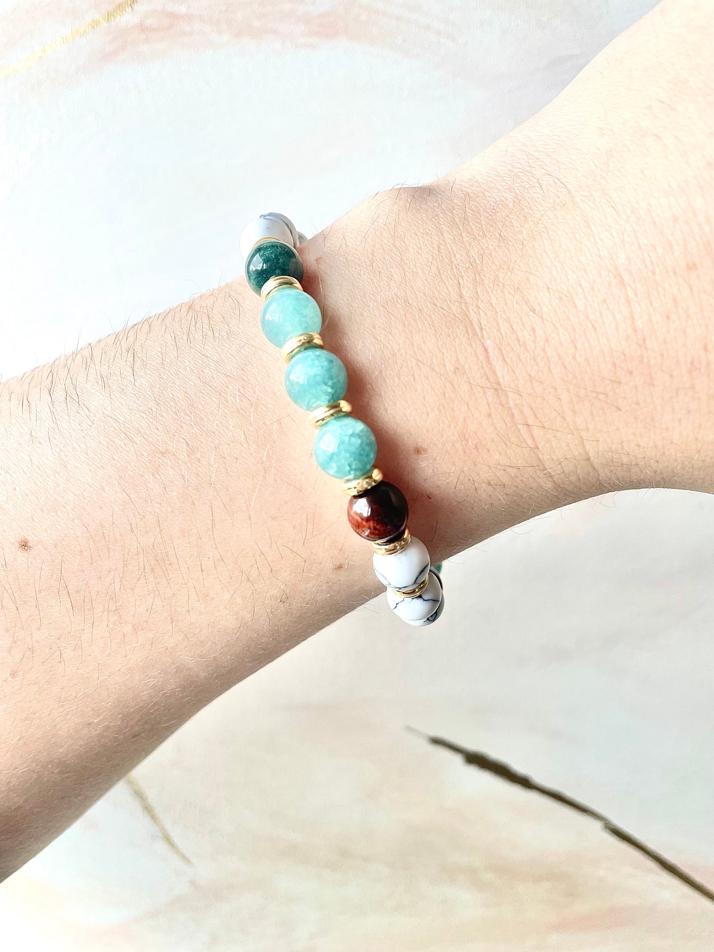 Bracelet en pierres naturelles vitalité ~