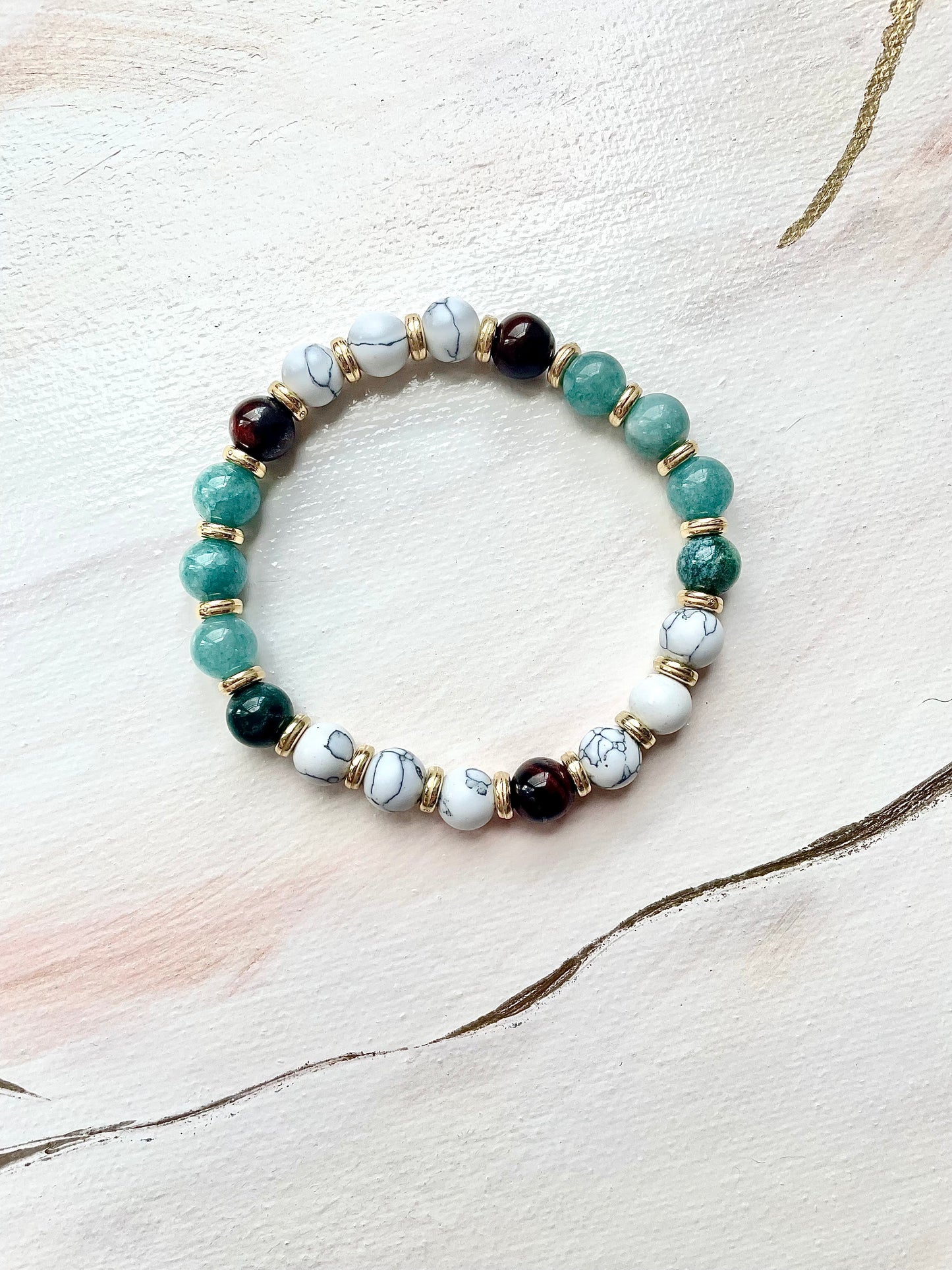 Bracelet en pierres naturelles vitalité ~