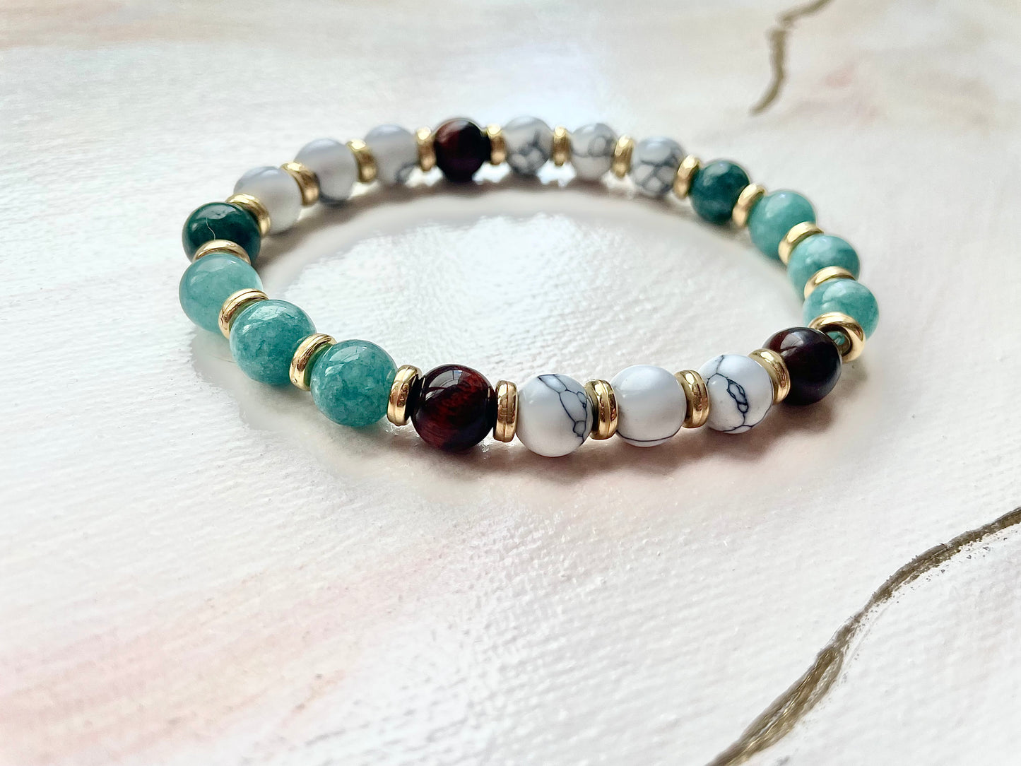 Bracelet en pierres naturelles vitalité ~