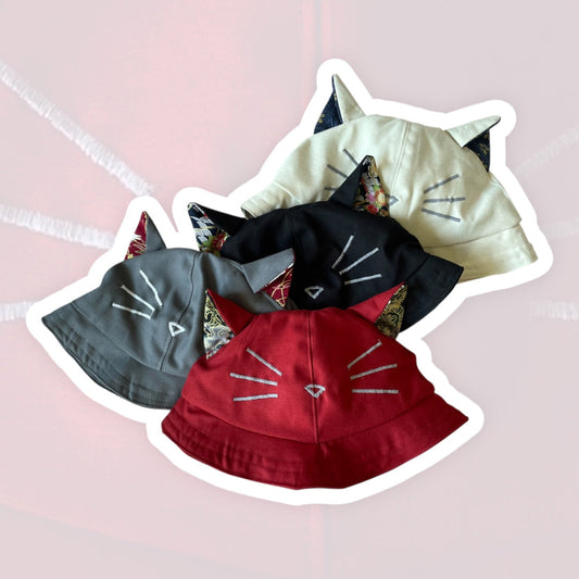 Chapeaux avec oreilles de chat - bijoux cielo craft
