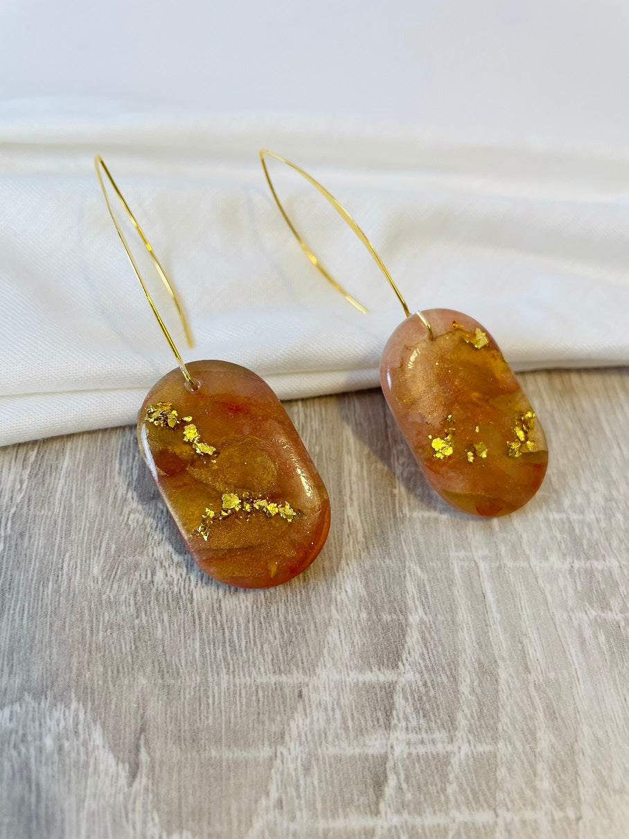 Boucles Bohème cuivrées ~