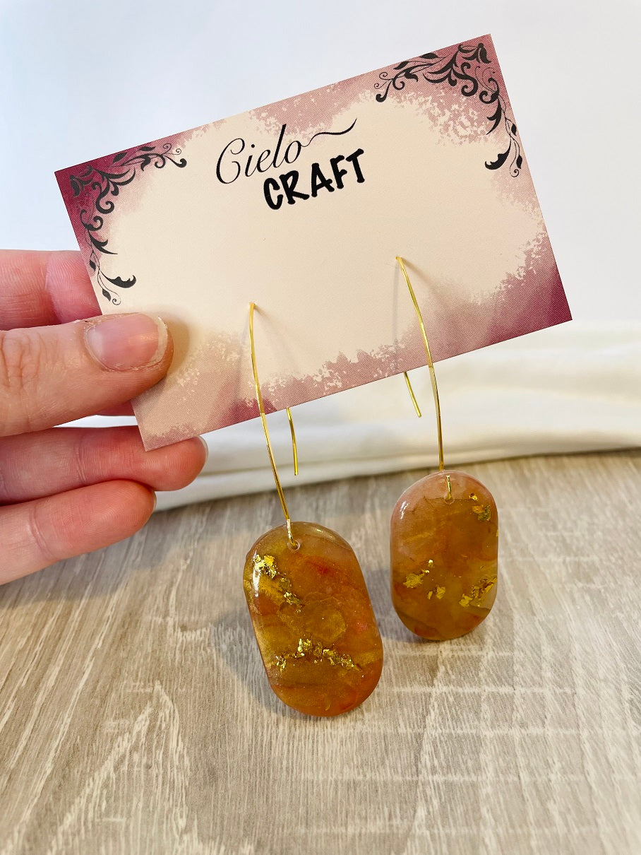 Boucles Bohème cuivrées ~