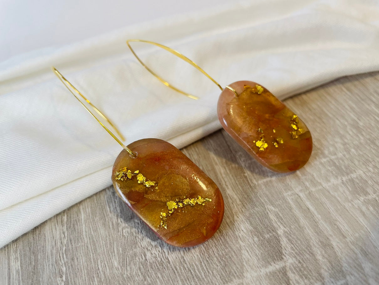 Boucles Bohème cuivrées ~