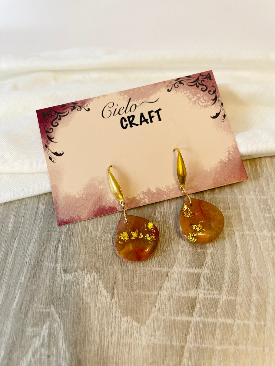 Petites boucles bohème cuivrées ~