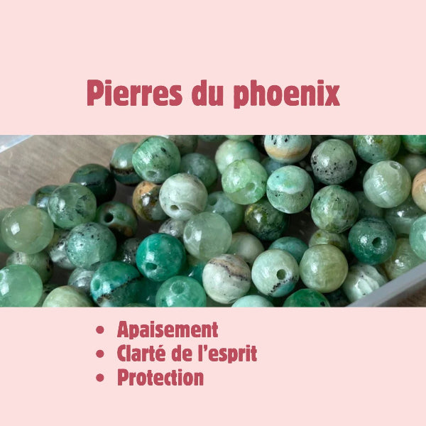 Bracelet personnalisable en pierres naturelles et petit chat