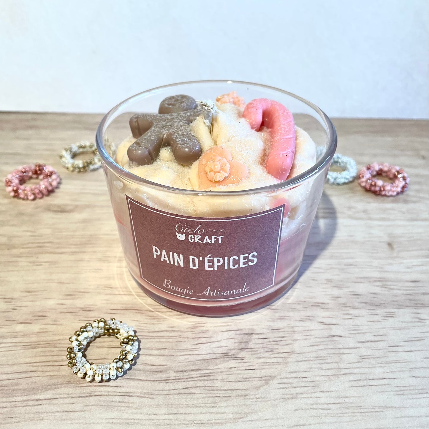 Bougie artisanale - Pain d’épices