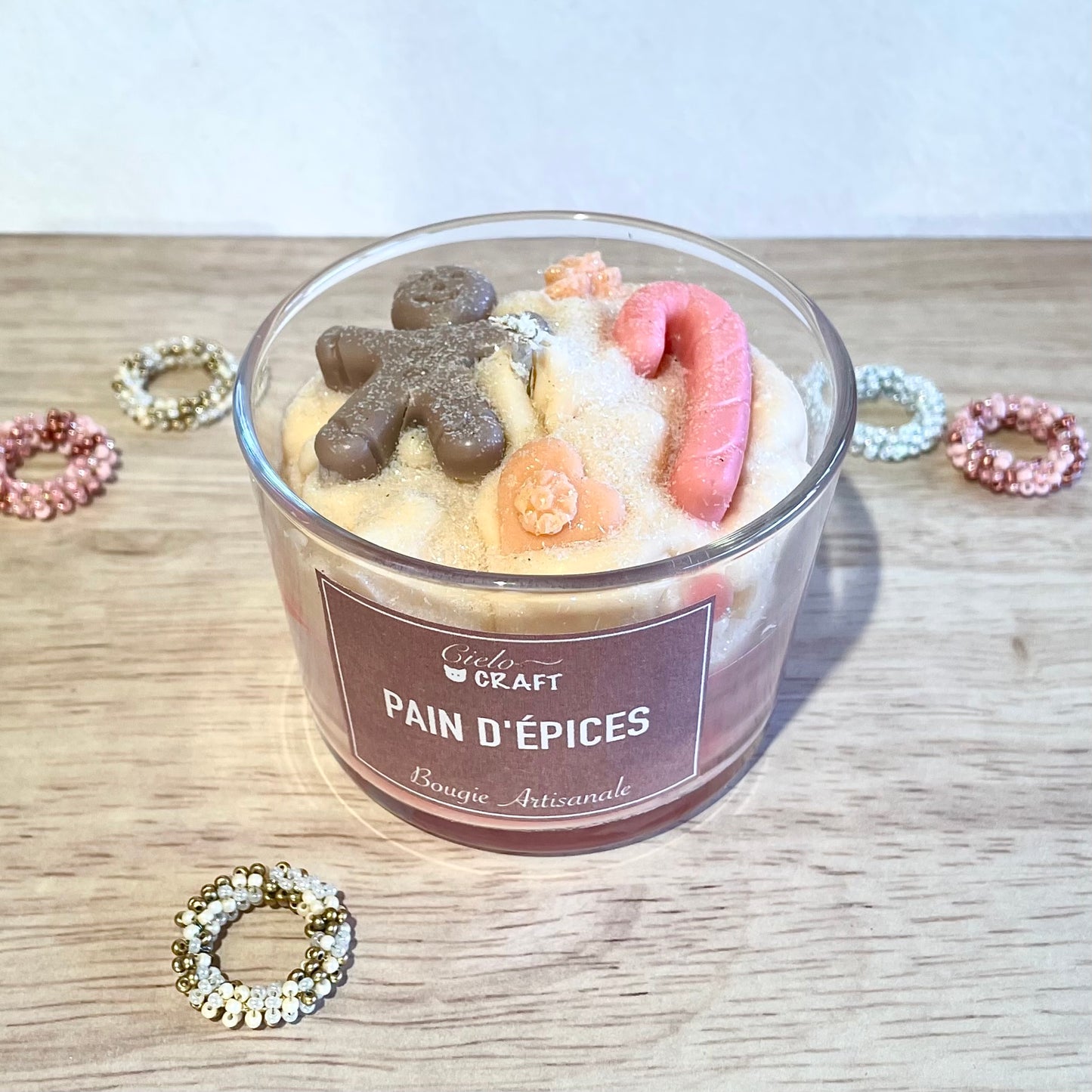 Bougie artisanale - Pain d’épices