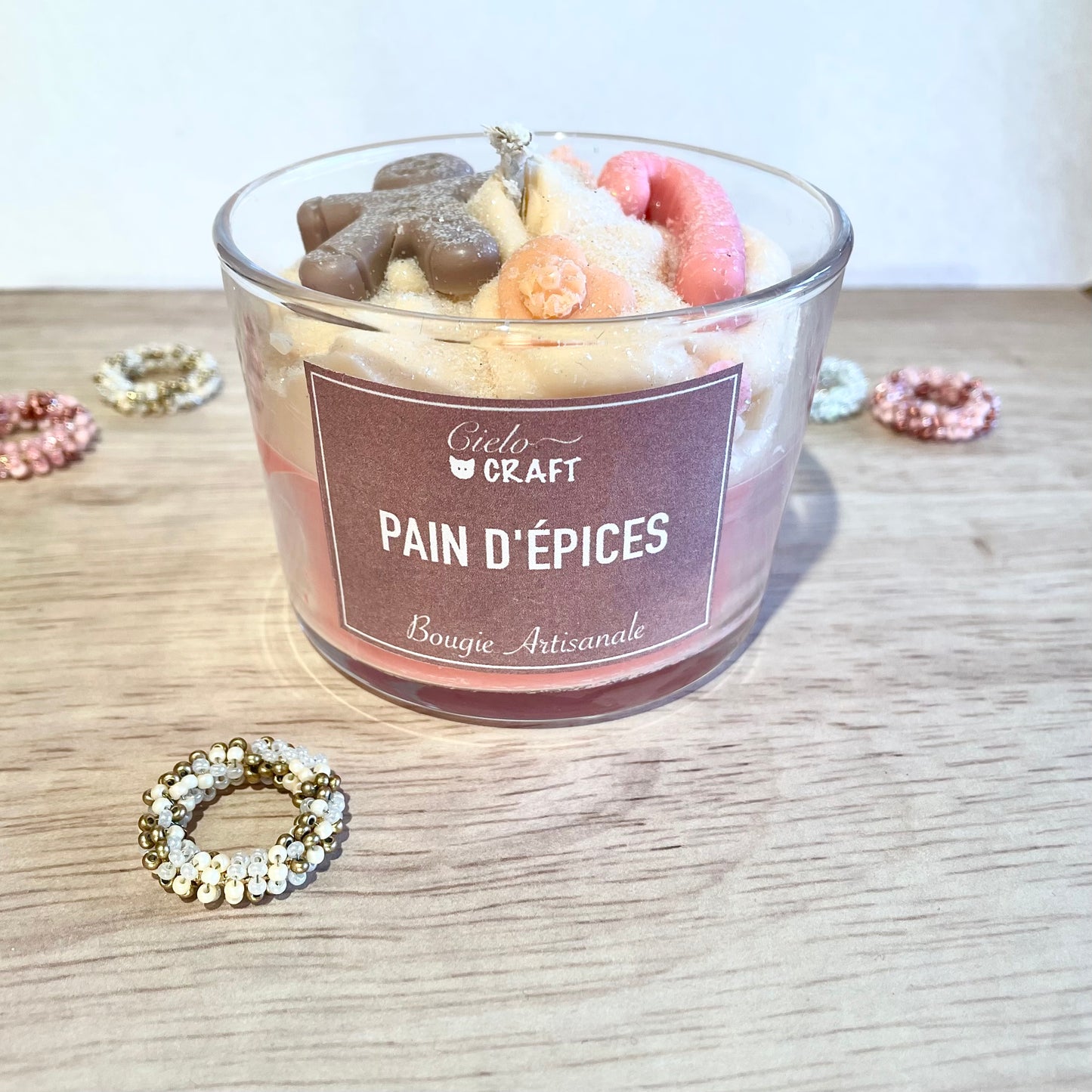 Bougie artisanale - Pain d’épices